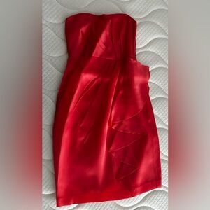 Jcrew Silk strapless bridesmaid dress Size 0 NWT